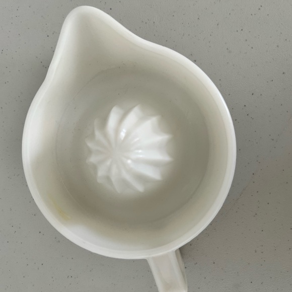 Vintage white glass juicer. Sunkist - Picture 2 of 5